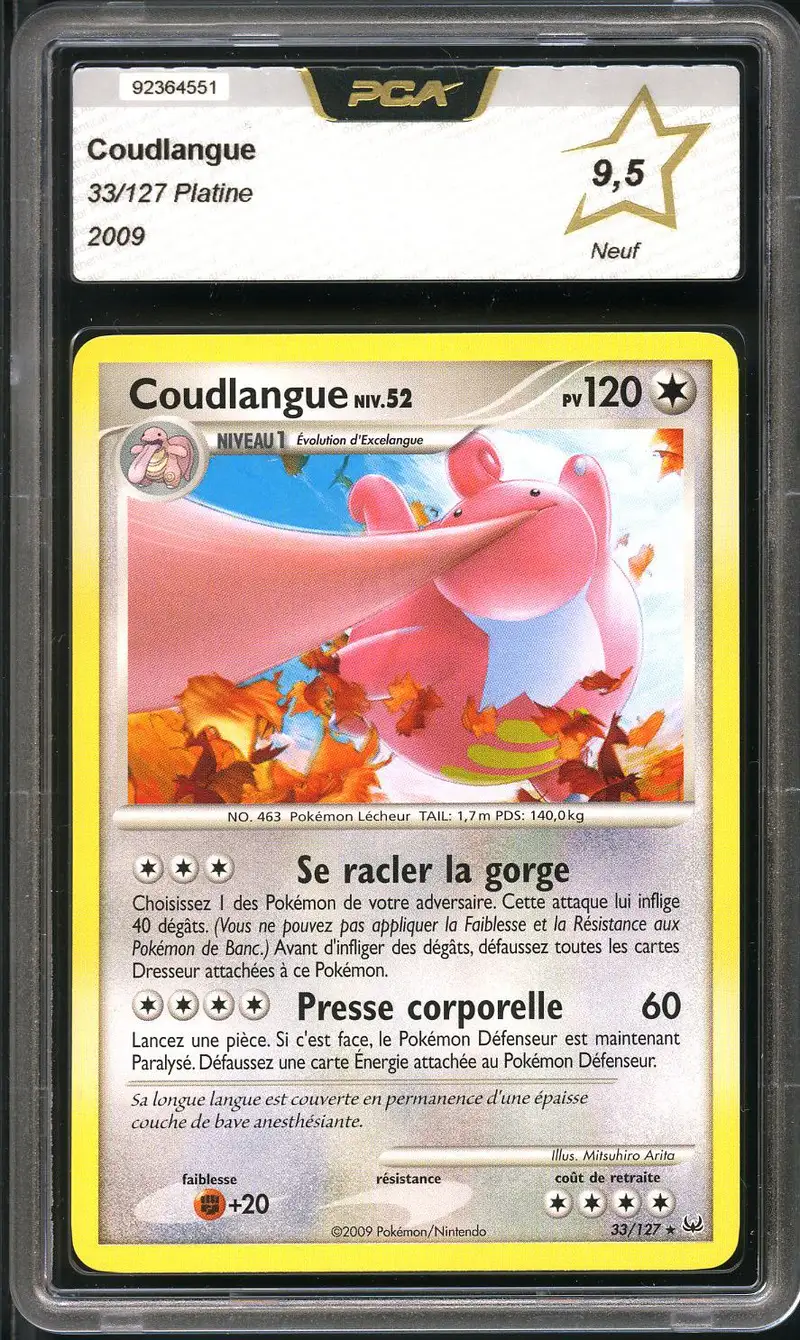 PCA 9.5 Coudlangue