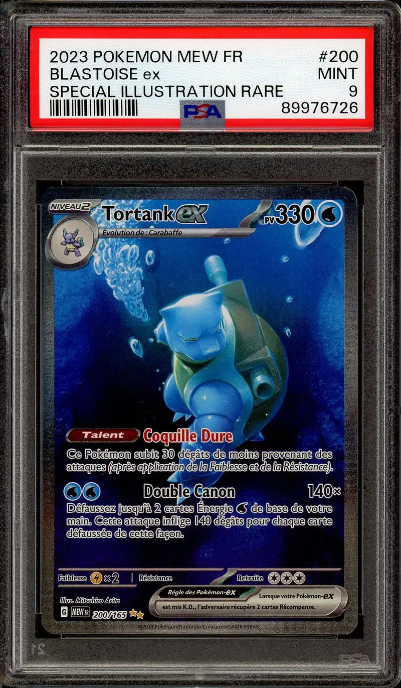 PSA 9 Tortank Ex