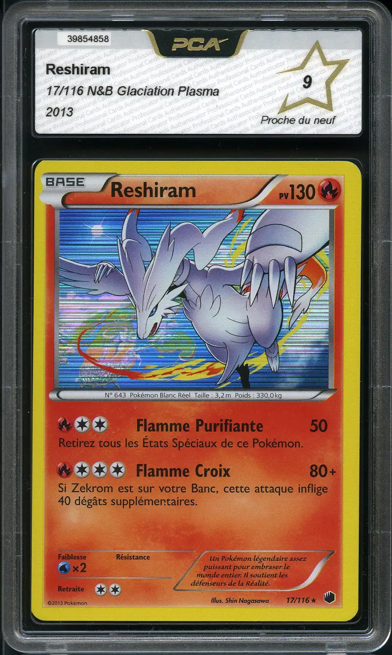 PCA 9 Reshiram Holo