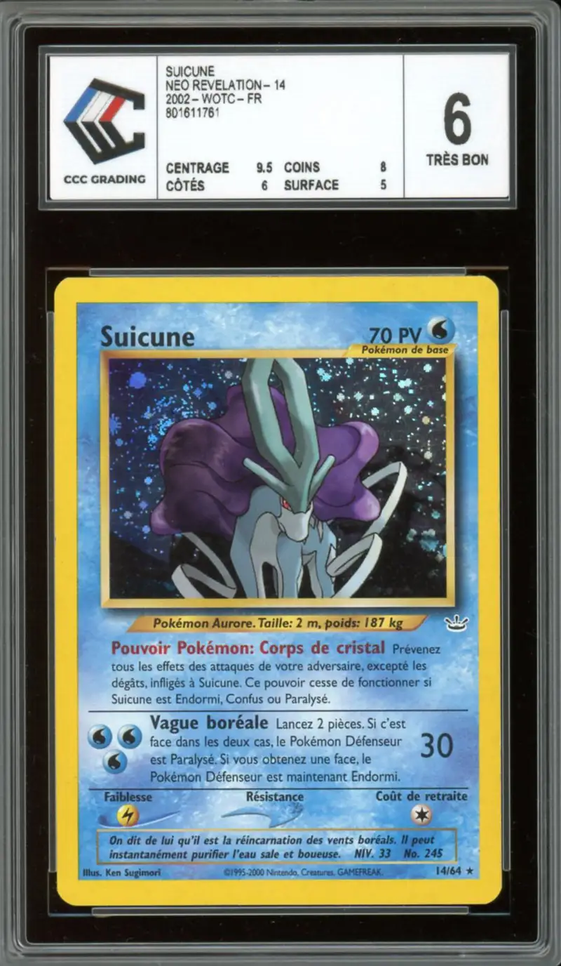 CCC 6 Suicune Holo