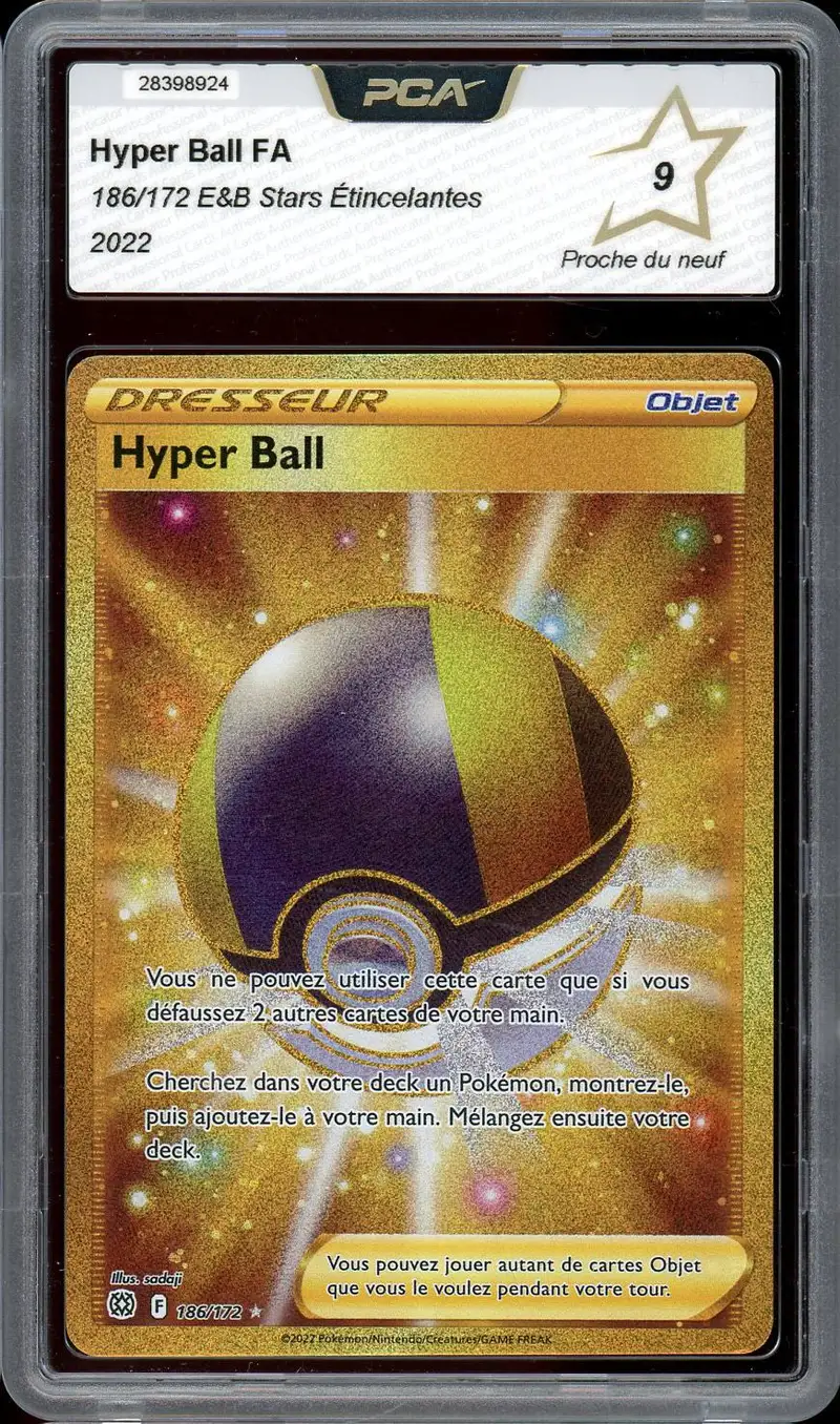 PCA 9 Hyper Ball Gold