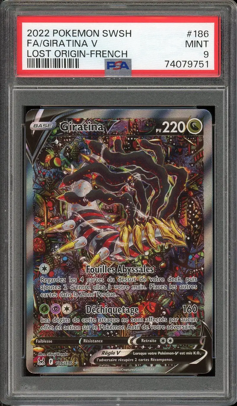 PSA 9 Giratina V