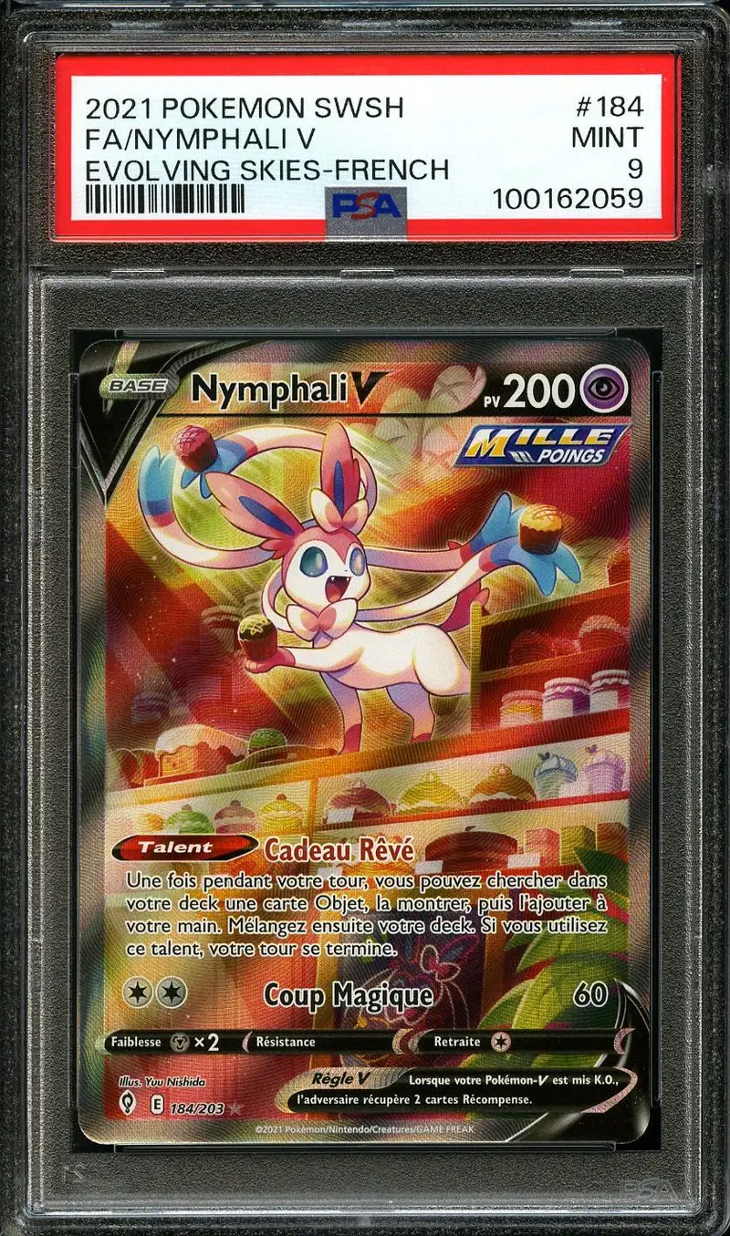 PSA 9 Nymphali V