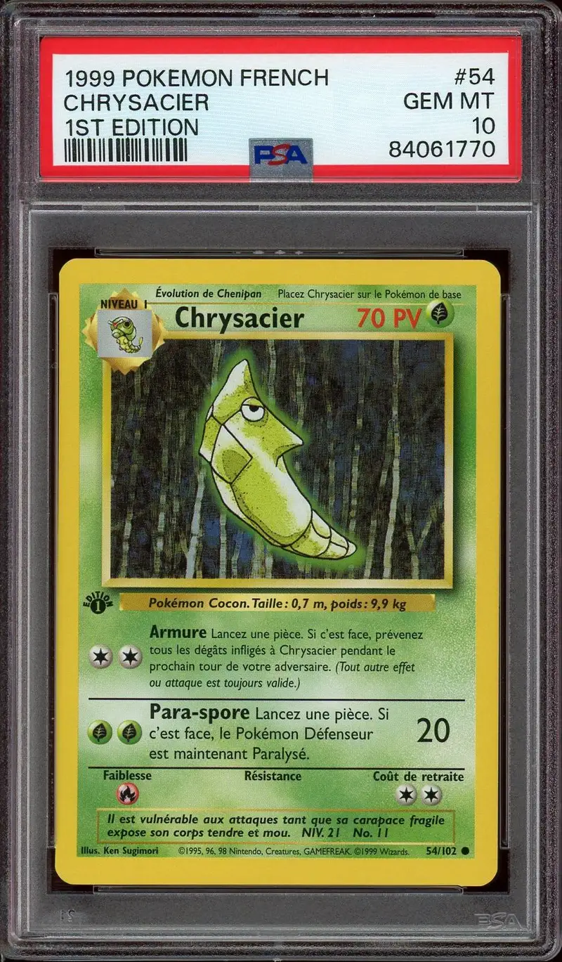 PSA 10 Chrysacier