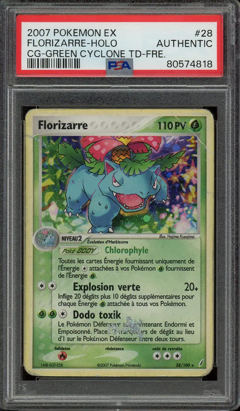 PSA Auth Florizarre Holo