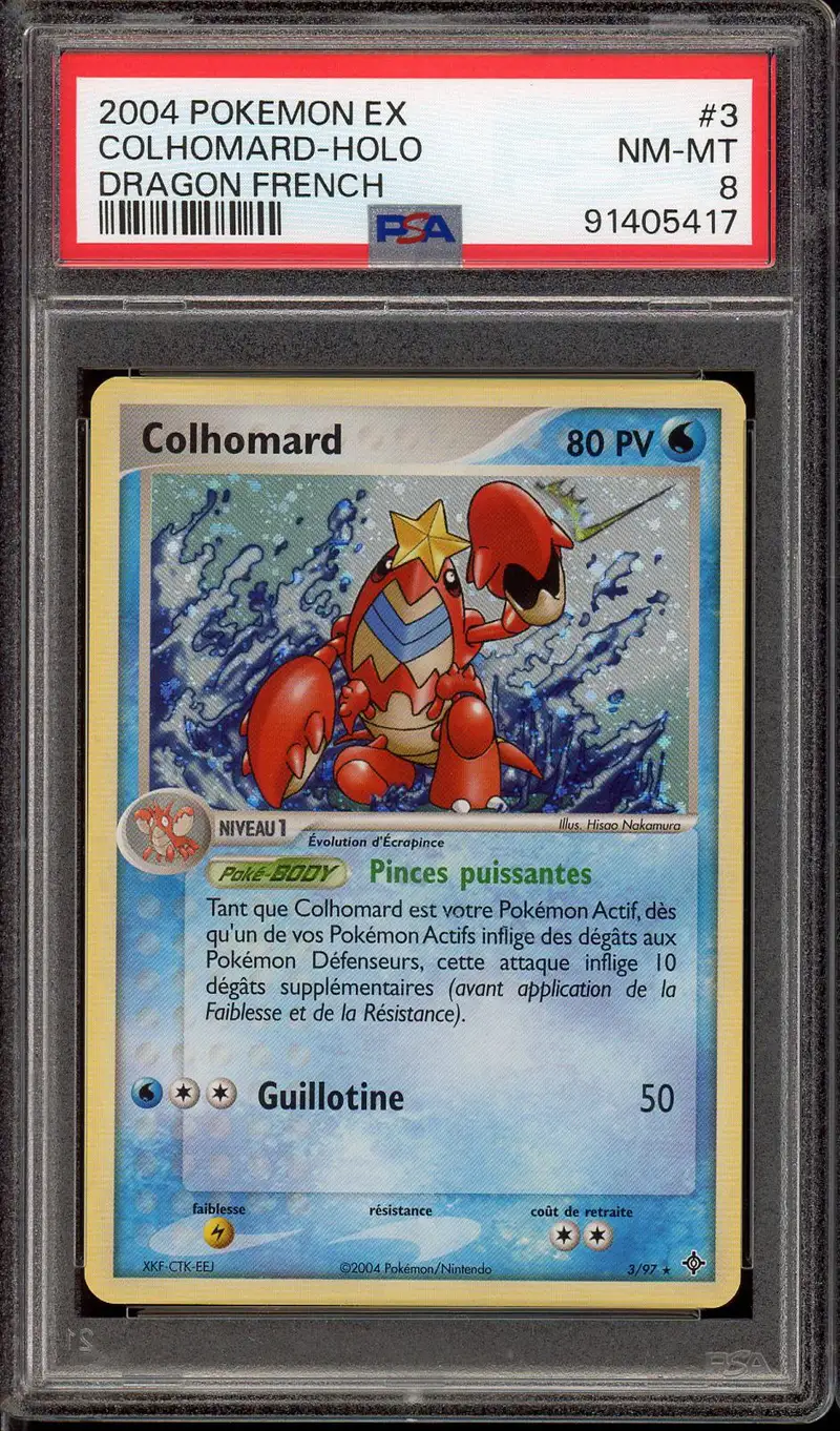 PSA 8 Colhomard Holo