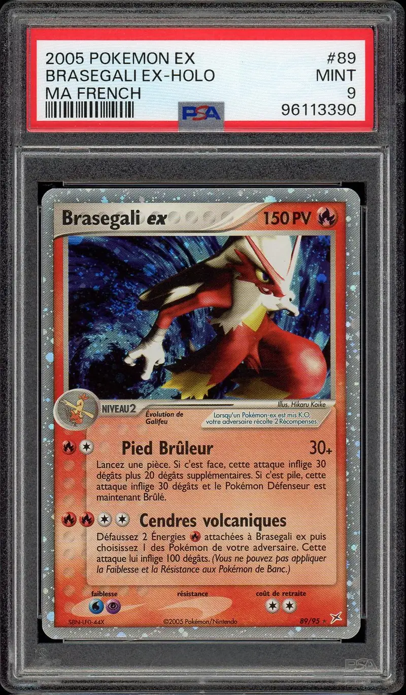 PSA 9 Brasegali Ex