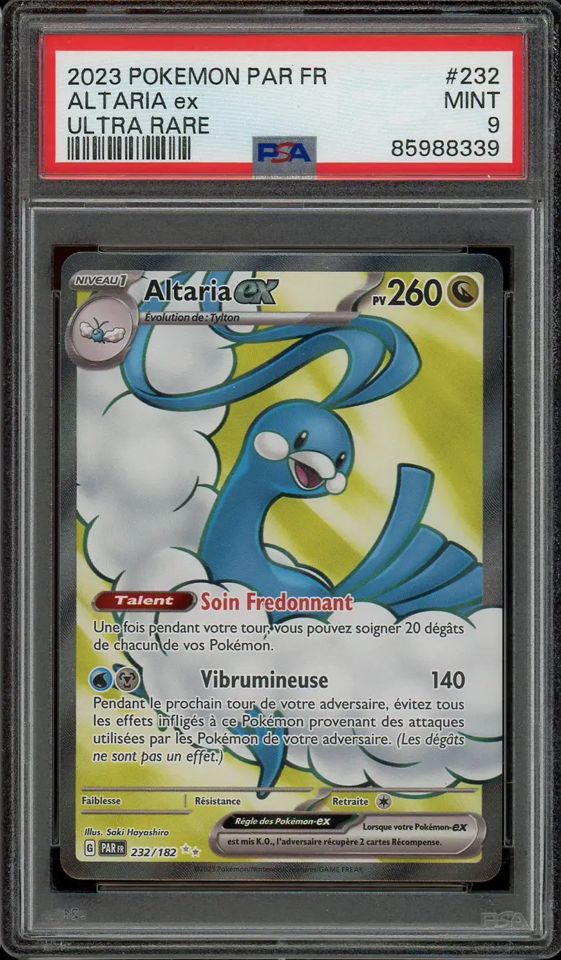 PSA 9 Altaria Ex