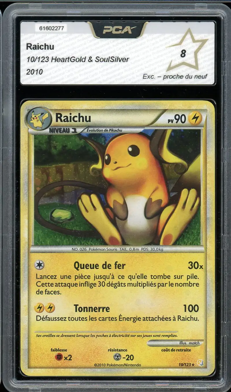 PCA 8 Raichu Holo