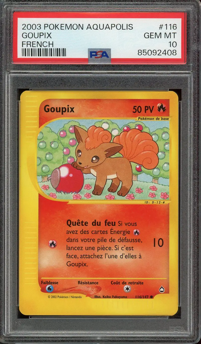 PSA 10 Goupix