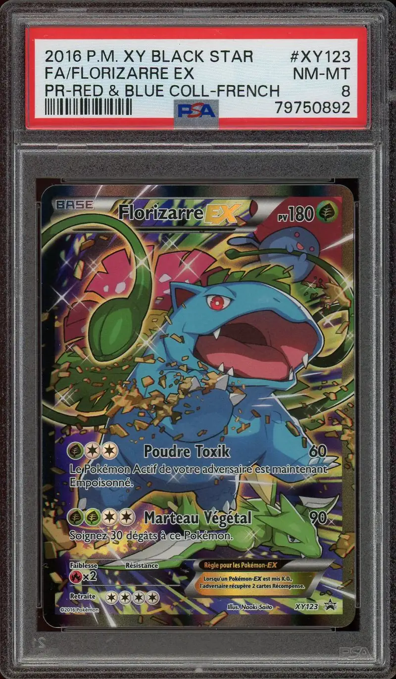 PSA 8 Florizarre Ex