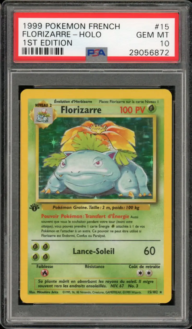PSA 10 Florizarre Holo