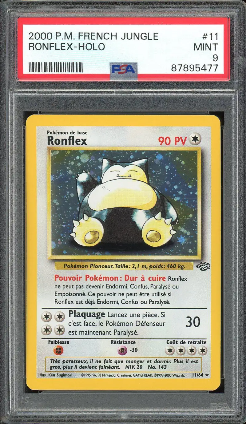 PSA 9 Ronflex Holo