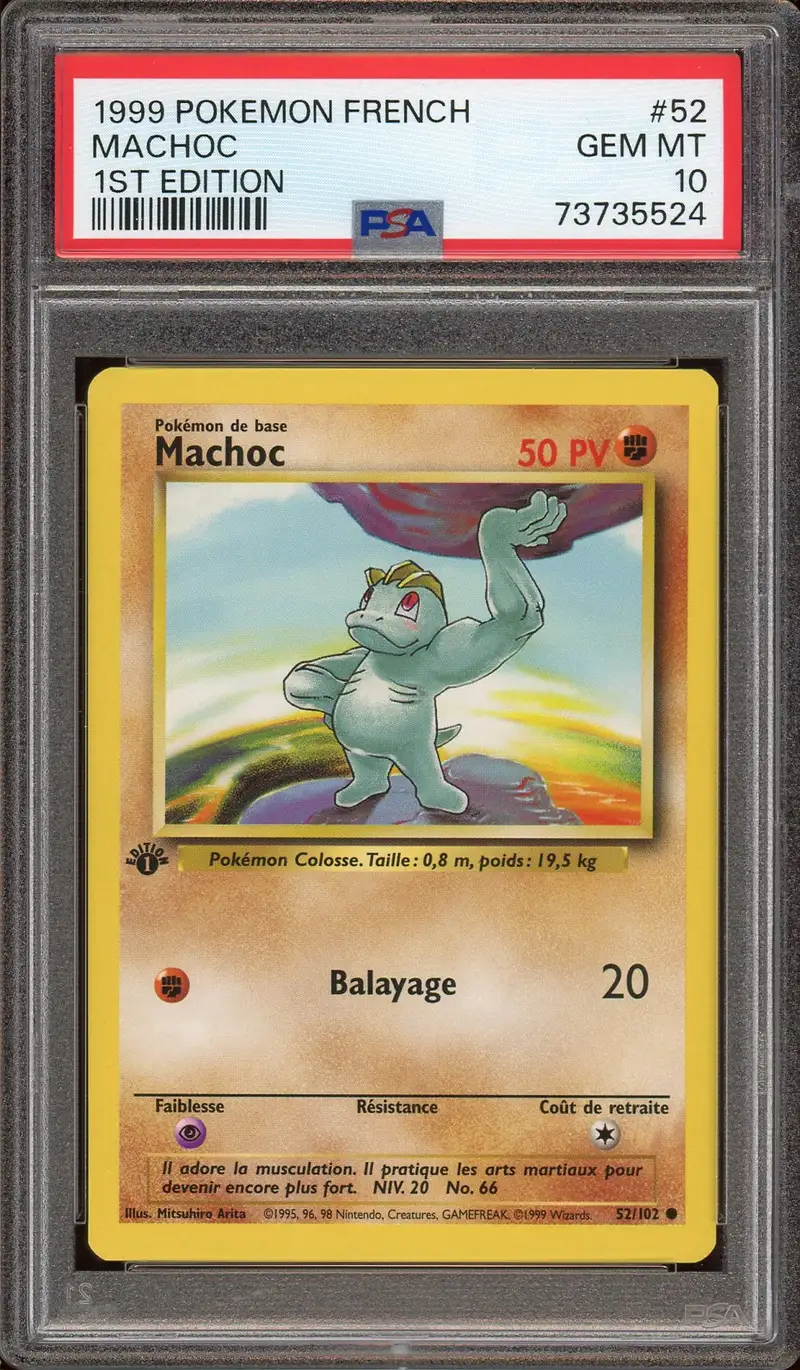 PSA 10 Machoc