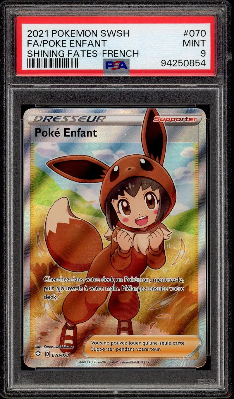 PSA 9 Poké Enfant