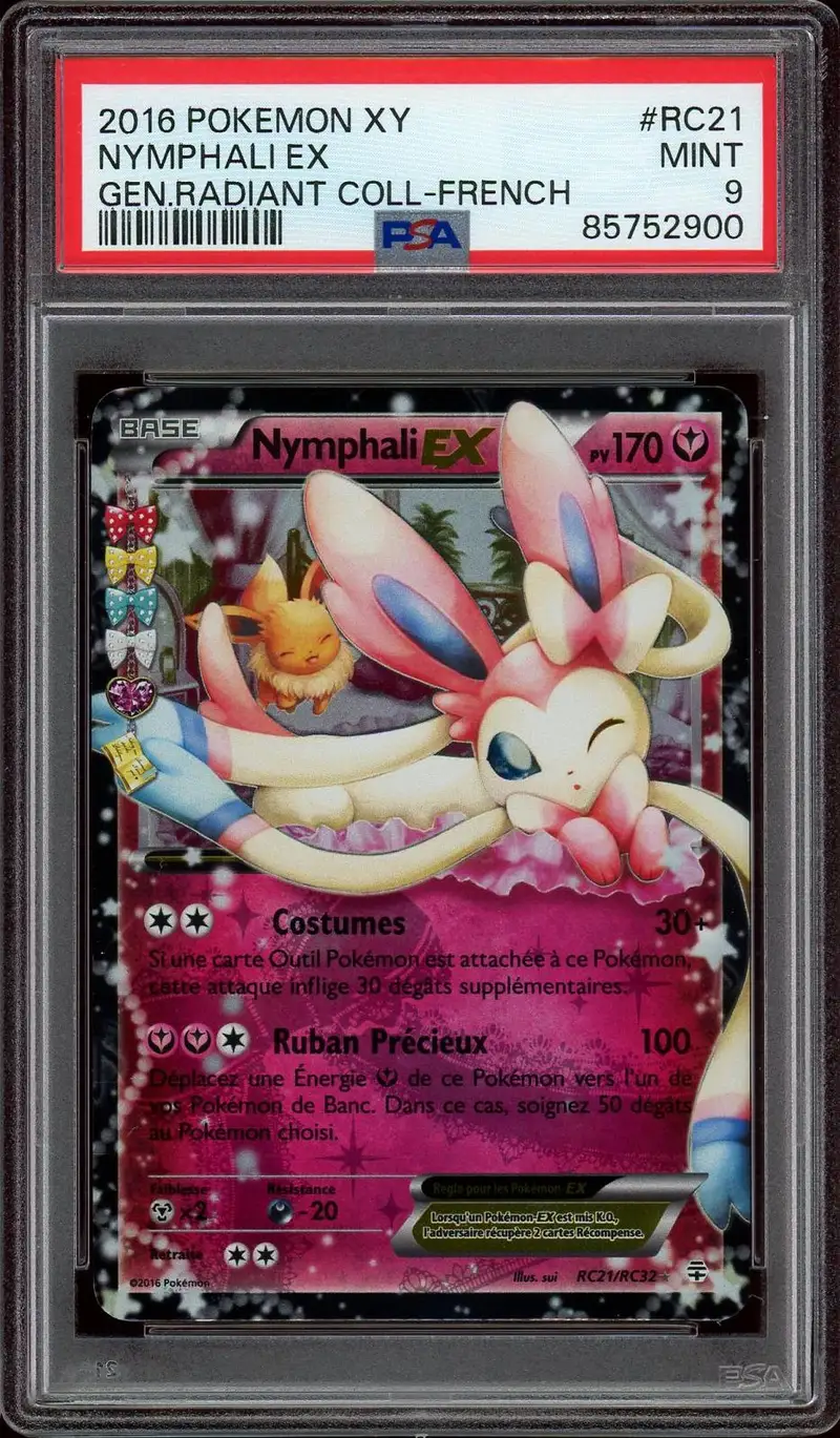 PSA 9 Nymphali Ex