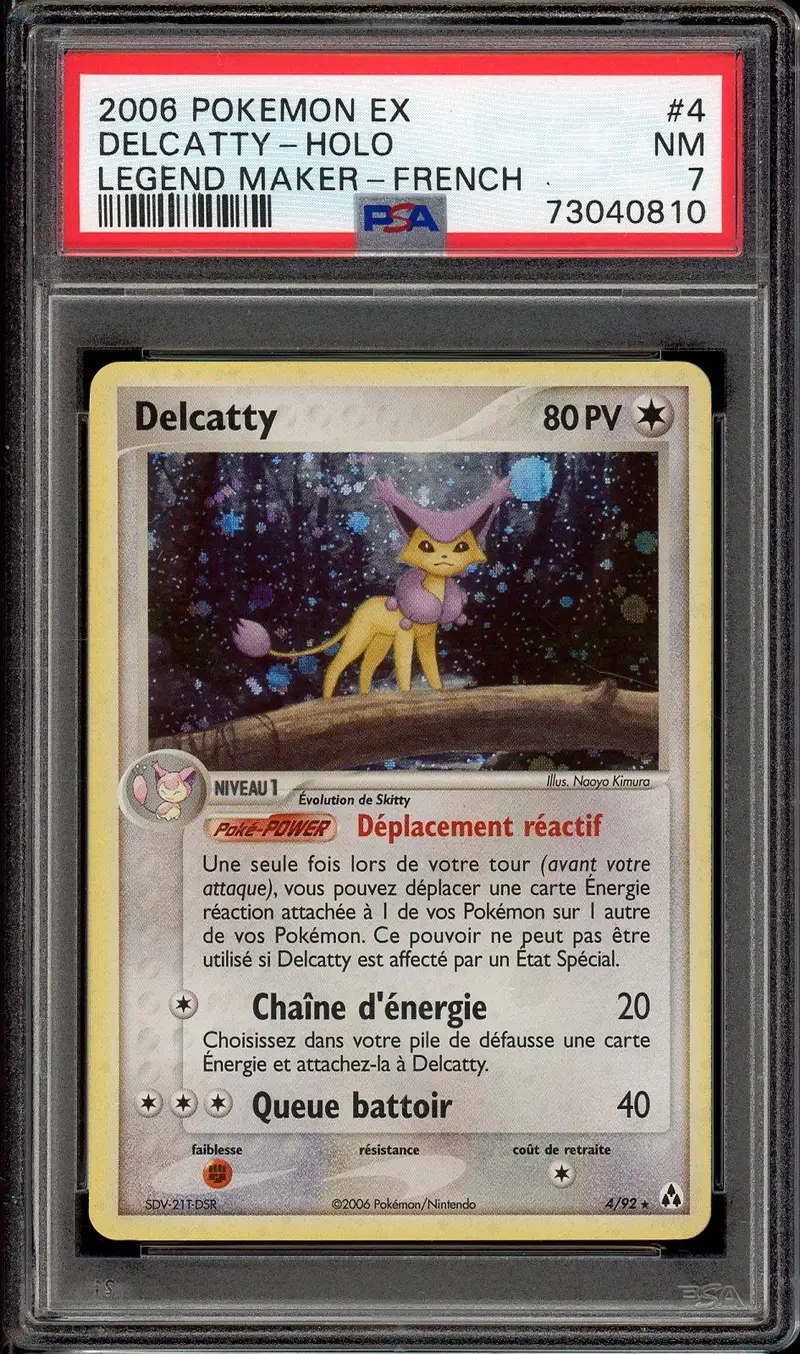 PSA 7 Delcatty Holo