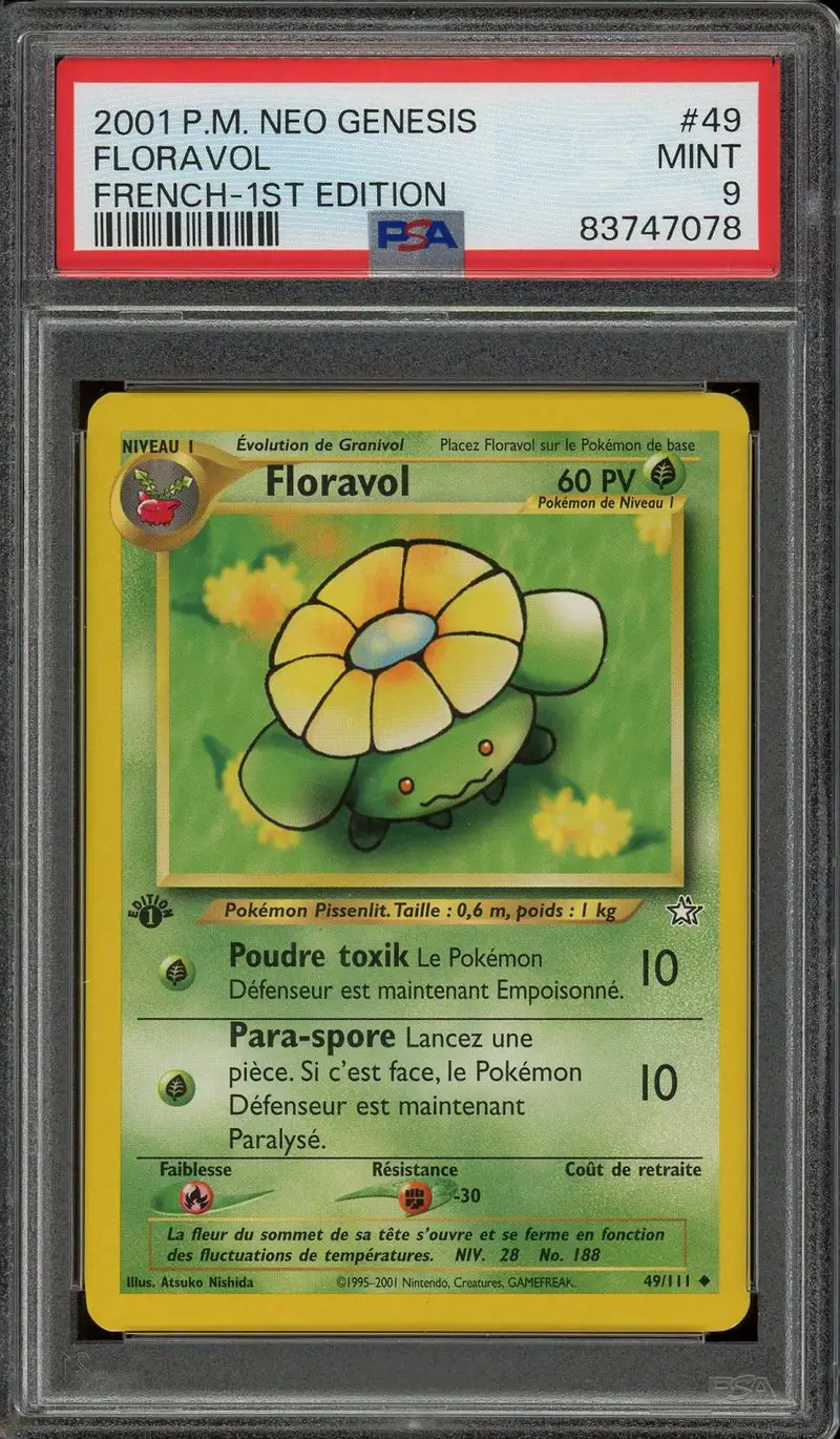 PSA 9 Floravol