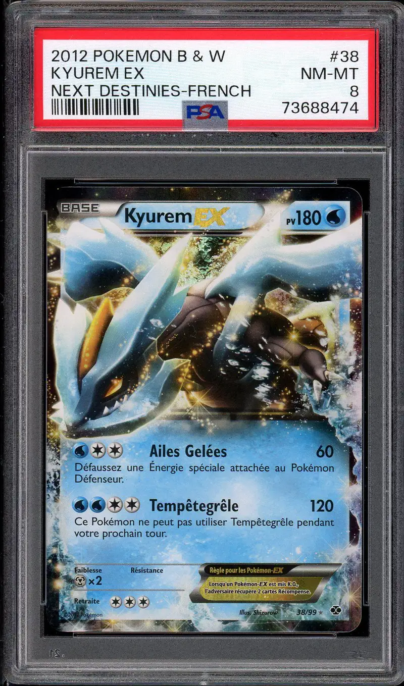 PSA 8 Kyurem Ex