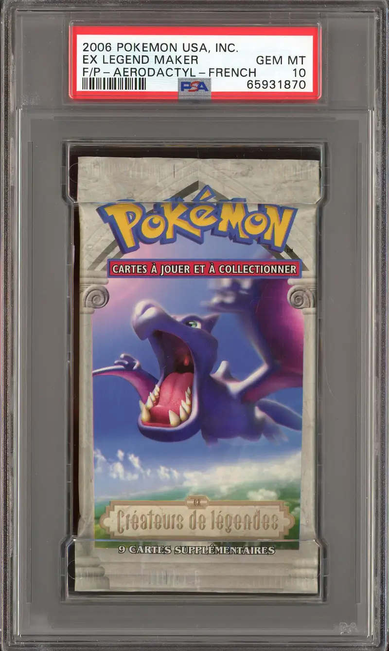 PSA 10 Booster Ex Créateurs de Légendes