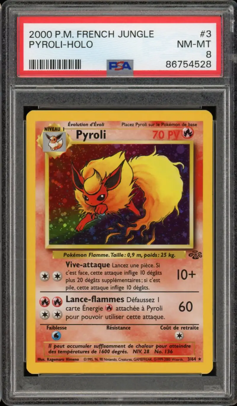PSA 8 Pyroli Holo