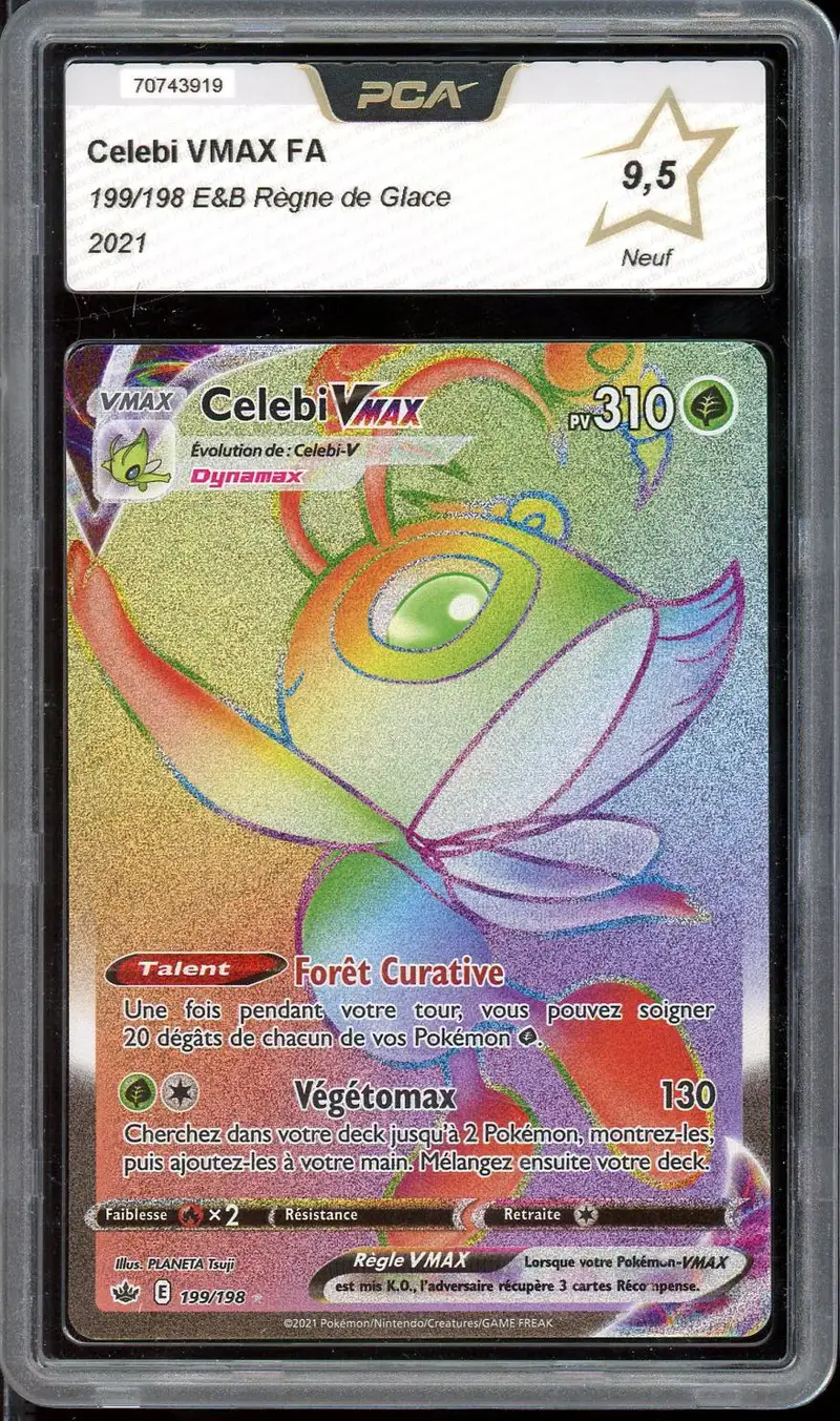 PCA 9.5 Celebi VMax Rainbow