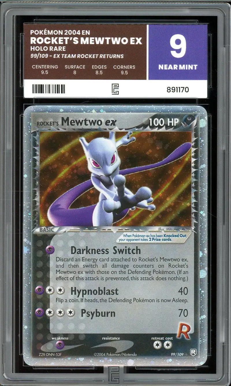 PG 9 Rocket's Mewtwo Ex