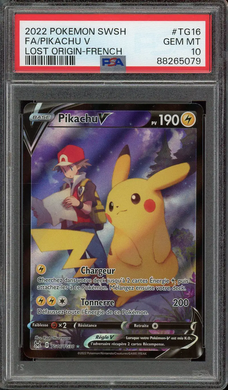PSA 10 Pikachu V