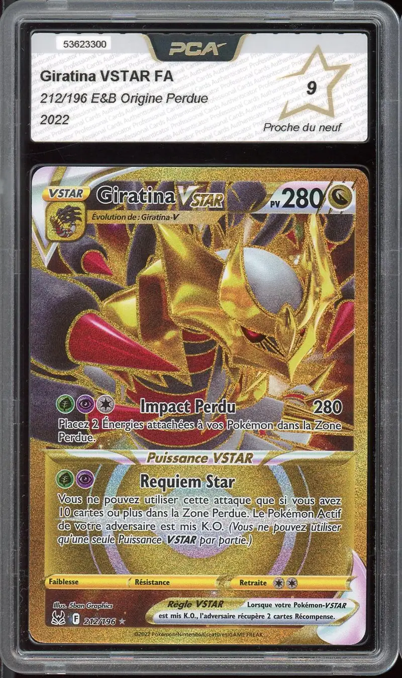 PCA 9 Giratina VStar Gold