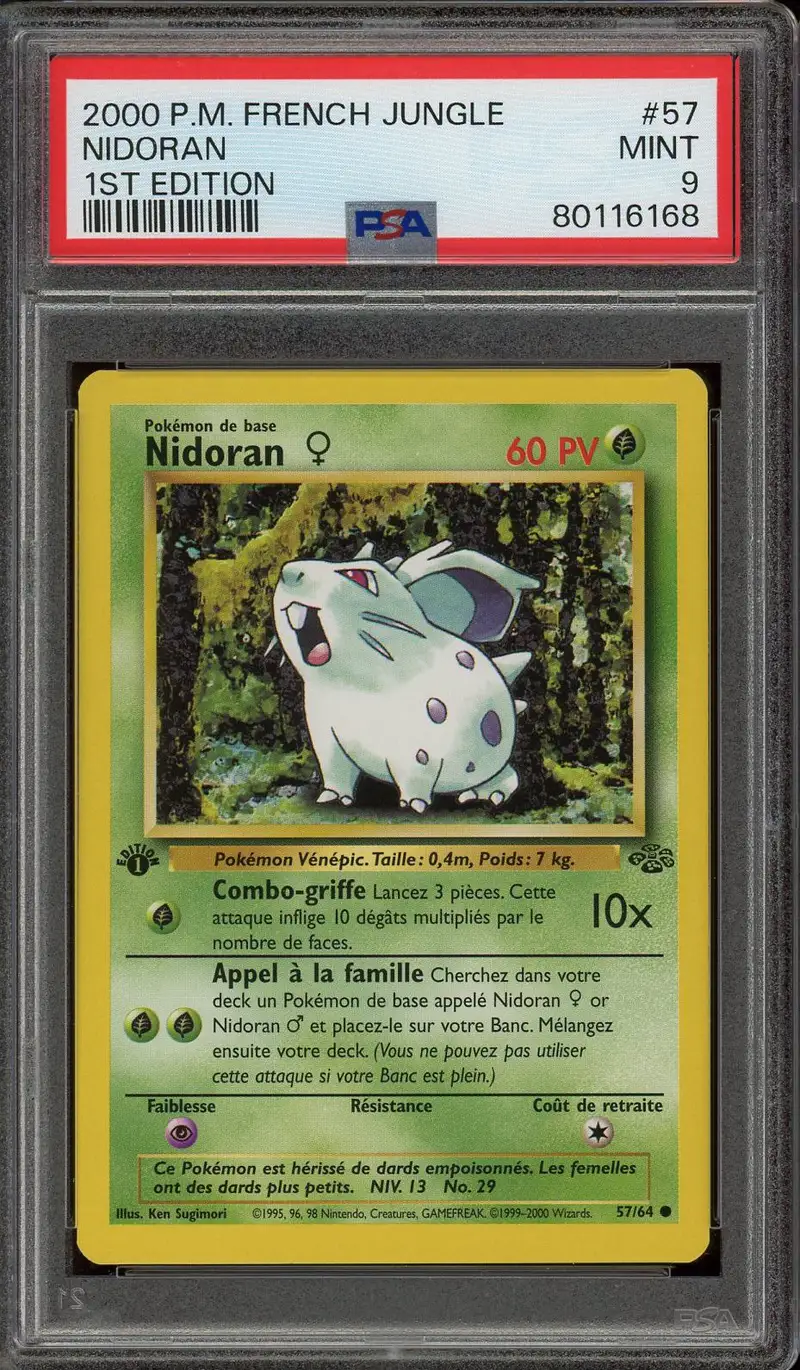 PSA 9 Nidoran