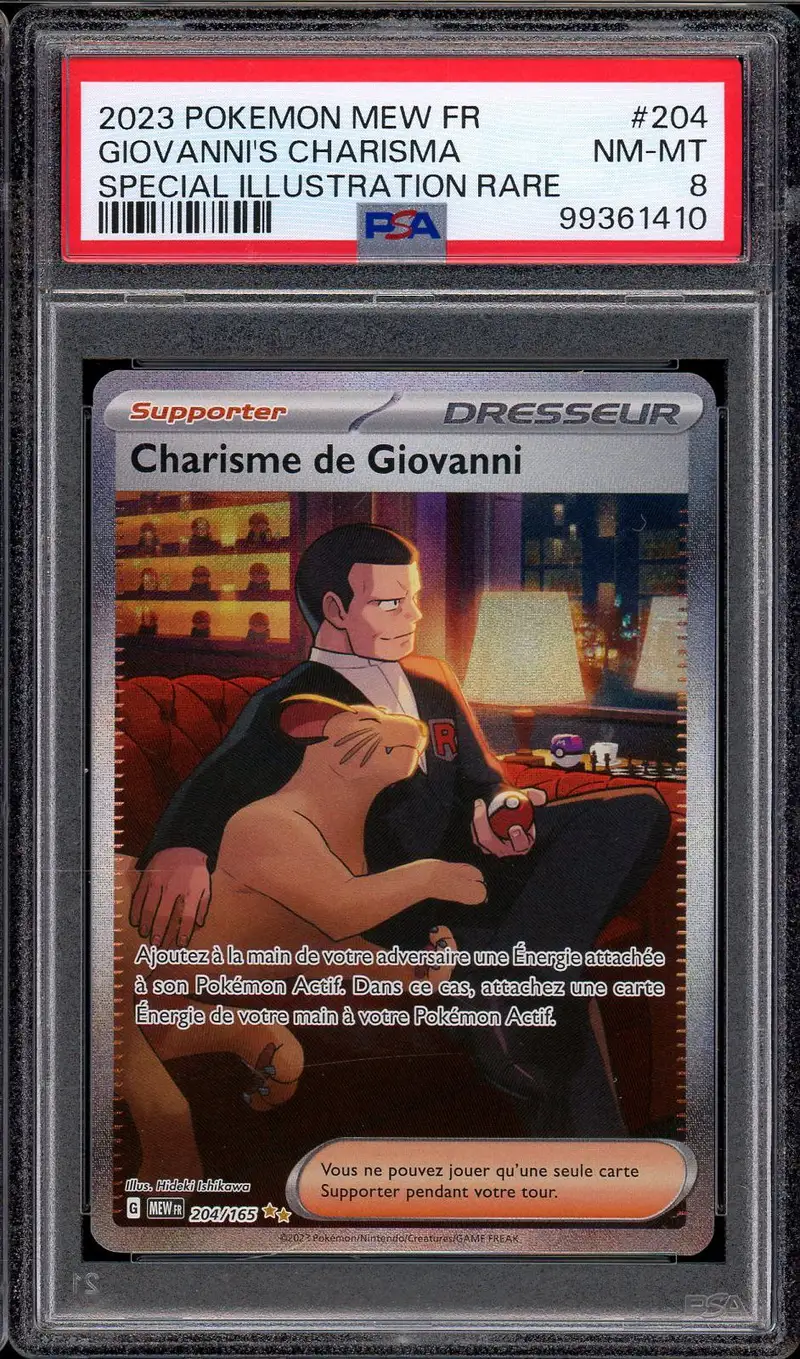 PSA 8 Charisme de Giovanni