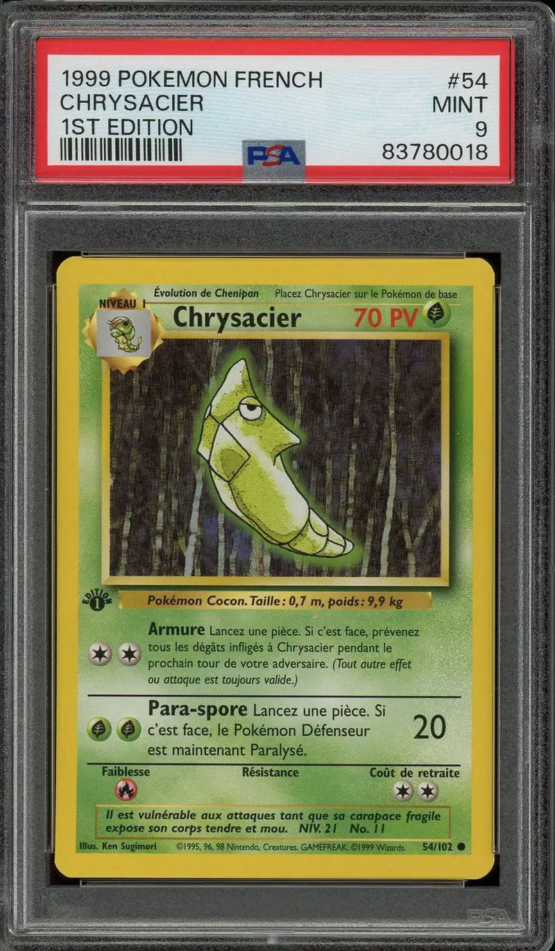 PSA 9 Chrysacier