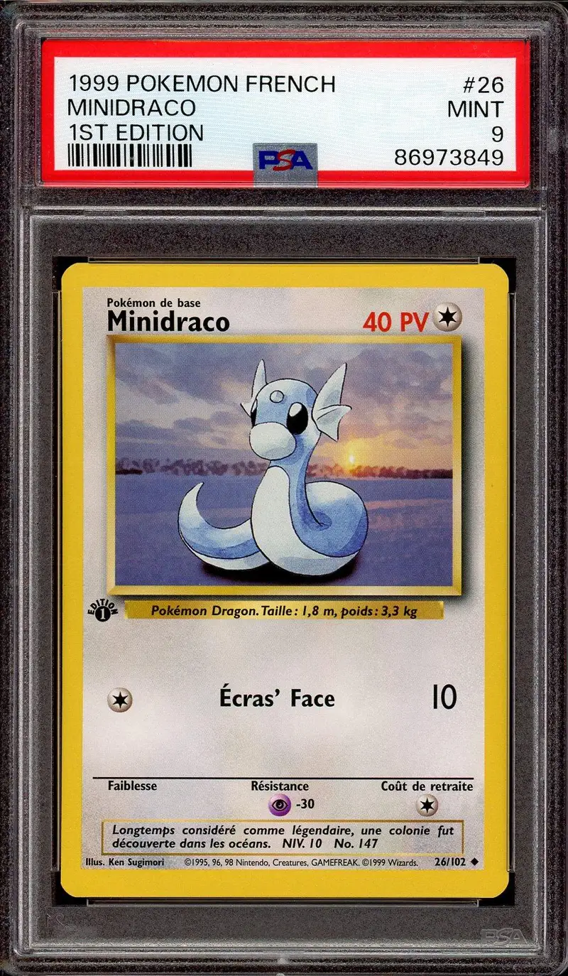 PSA 9 Minidraco