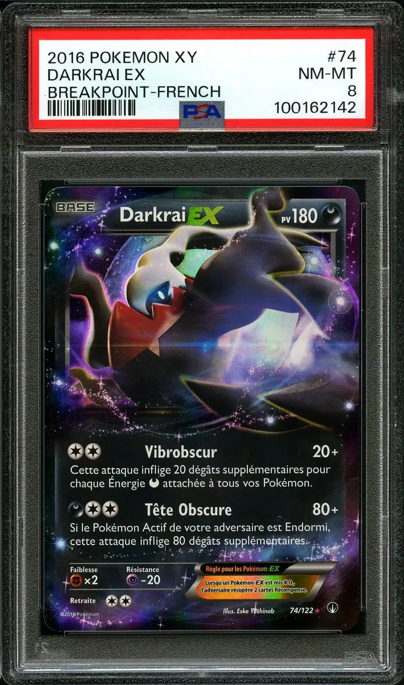 PSA 8 Darkrai Ex