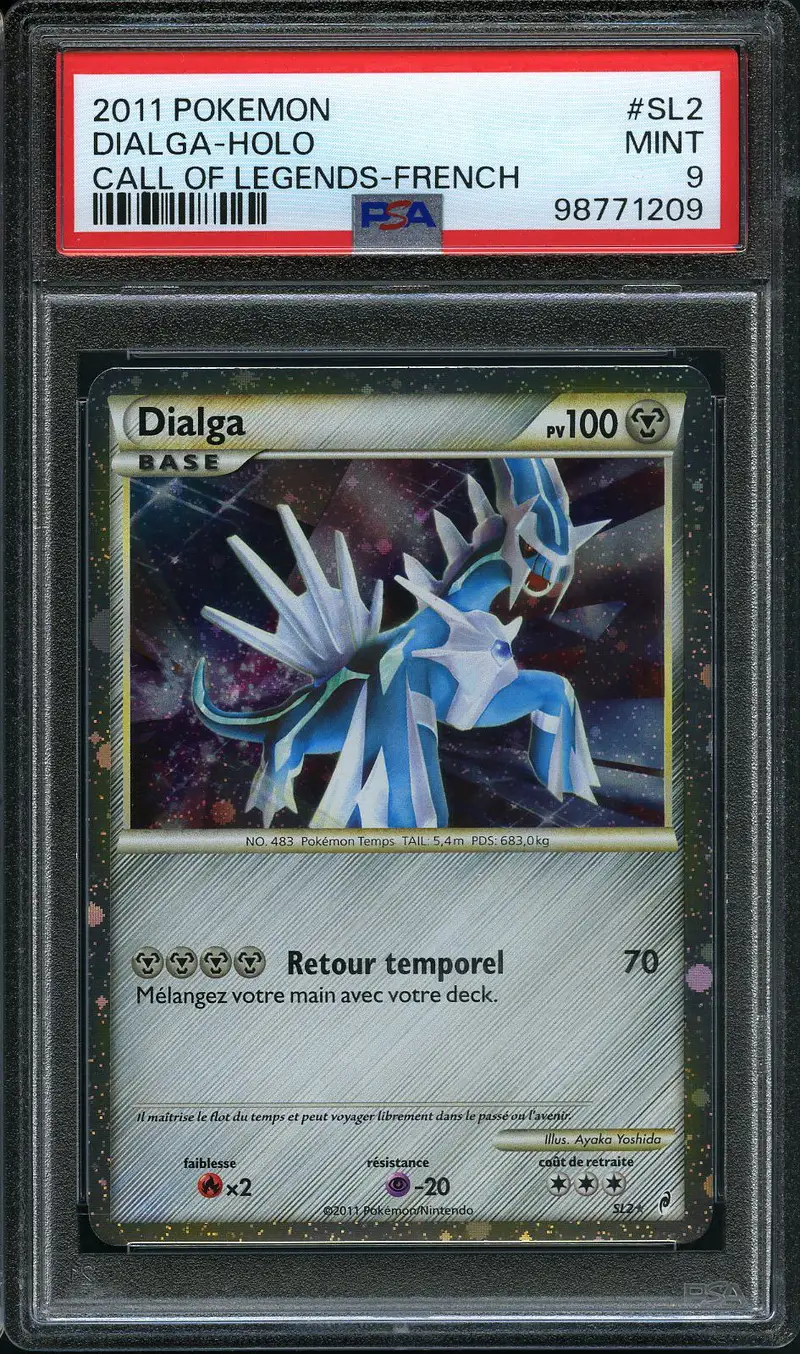 PSA 9 Dialga Holo