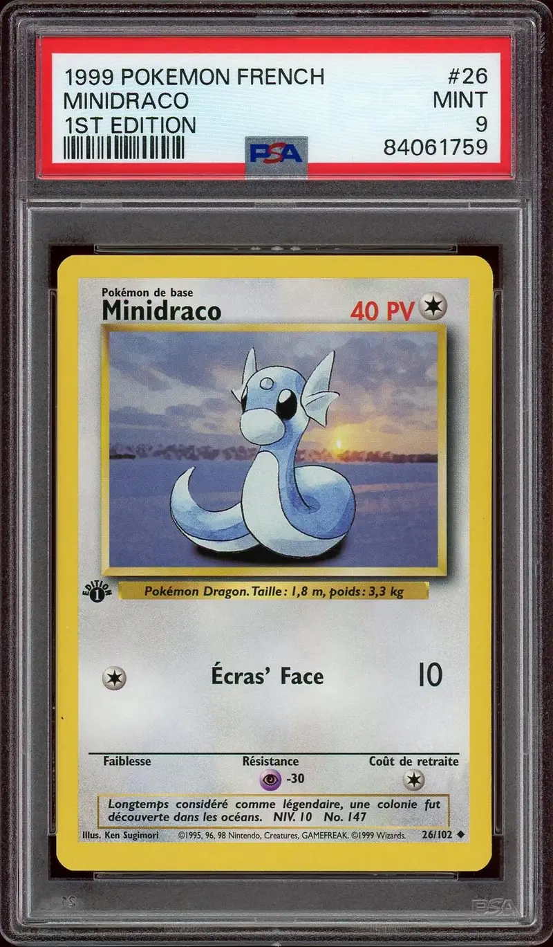 PSA 9 Minidraco