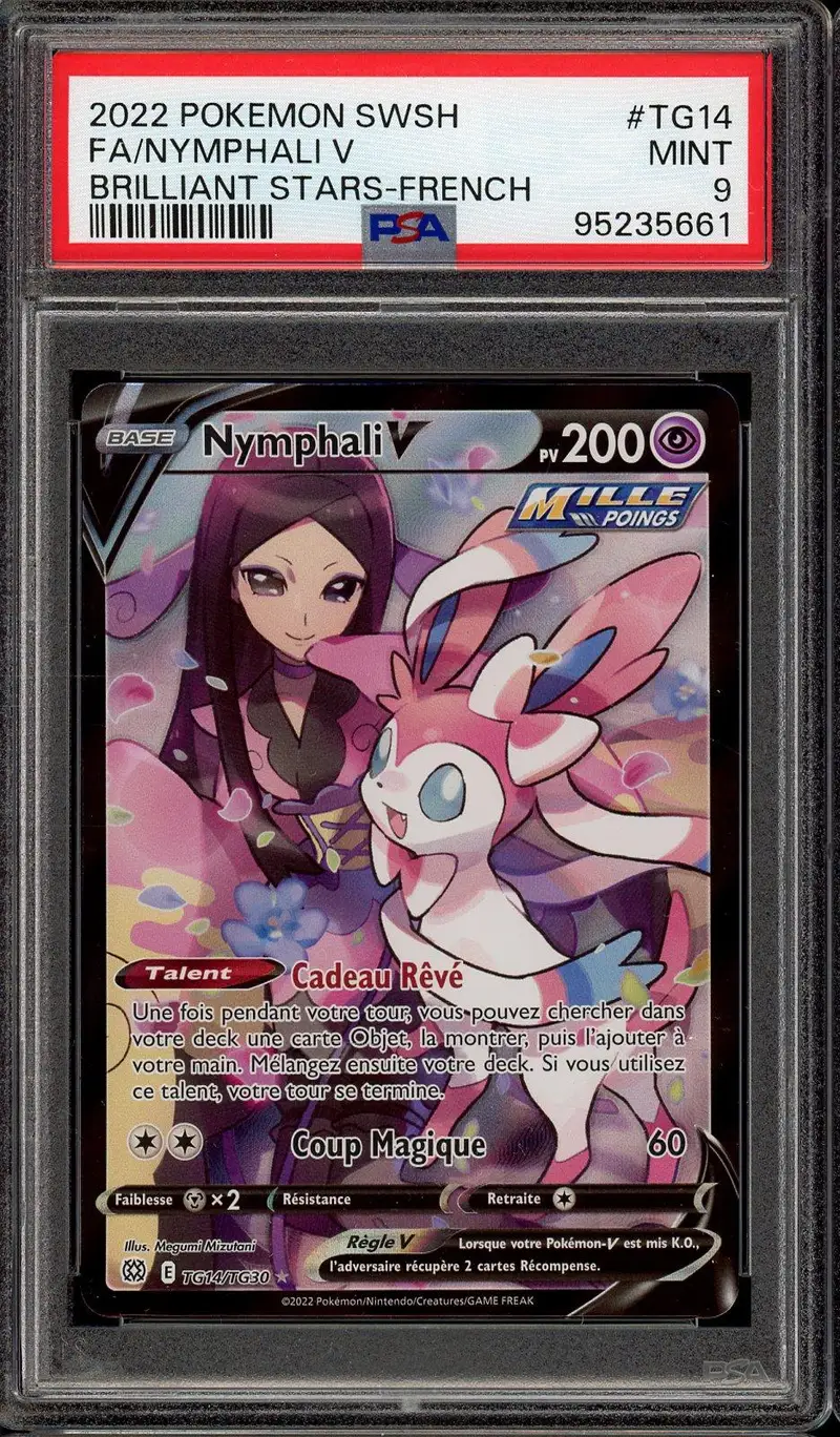 PSA 9 Nymphali V