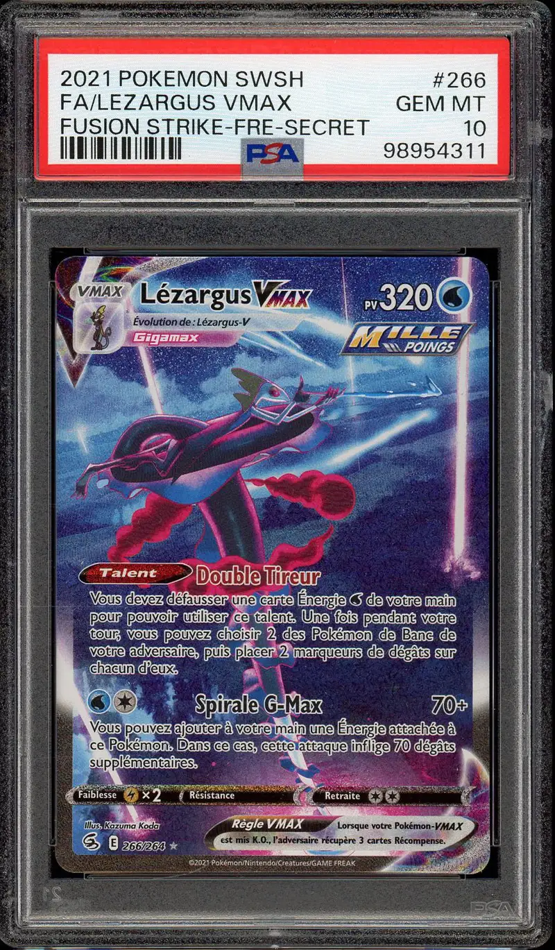PSA 10 Lézargus VMax