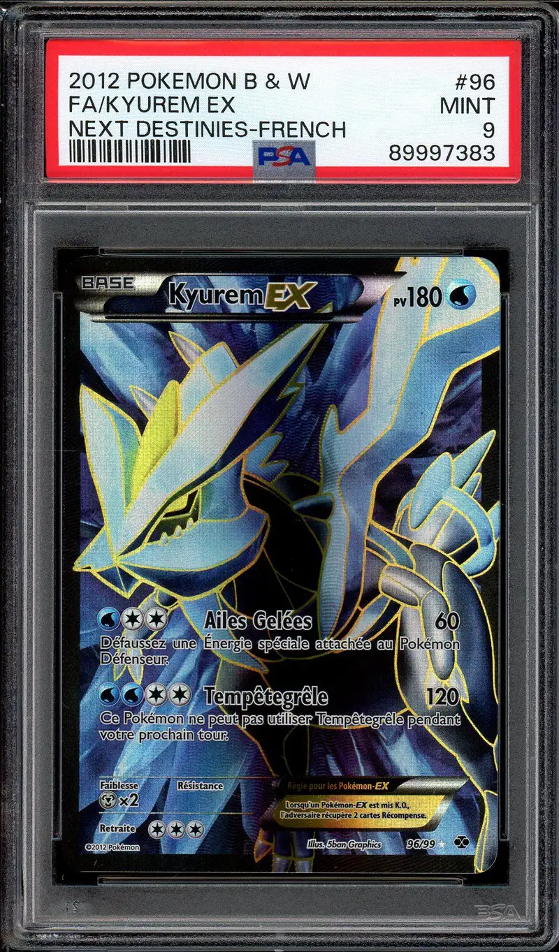PSA 9 Kyurem Ex
