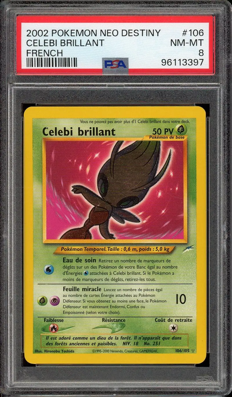 PSA 8 Celebi Brillant