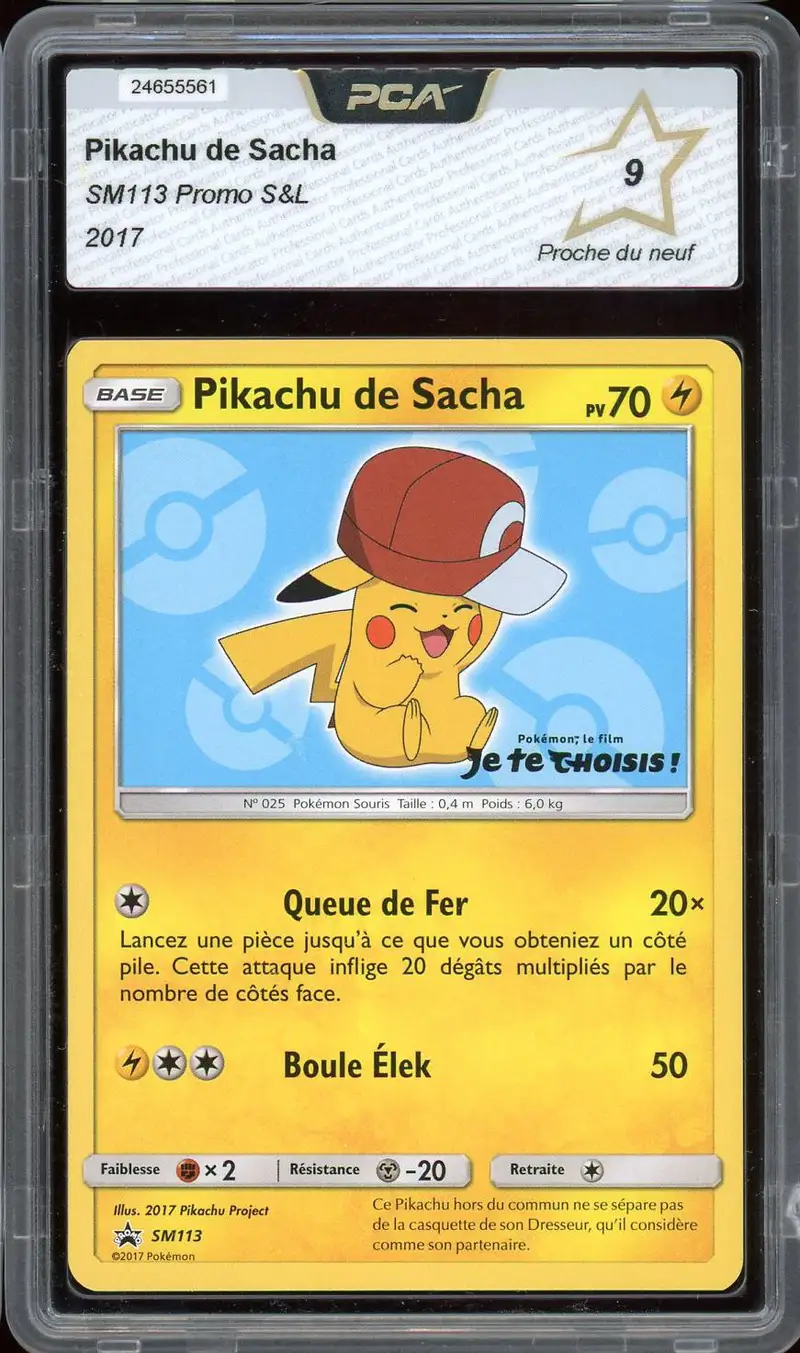 PCA 9 Pikachu de Sacha