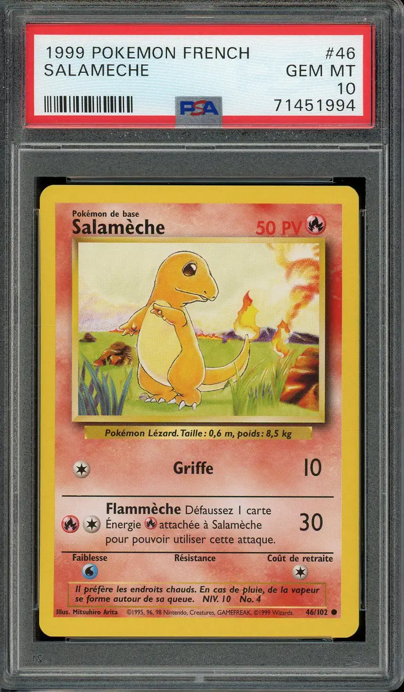 PSA 10 Salamèche
