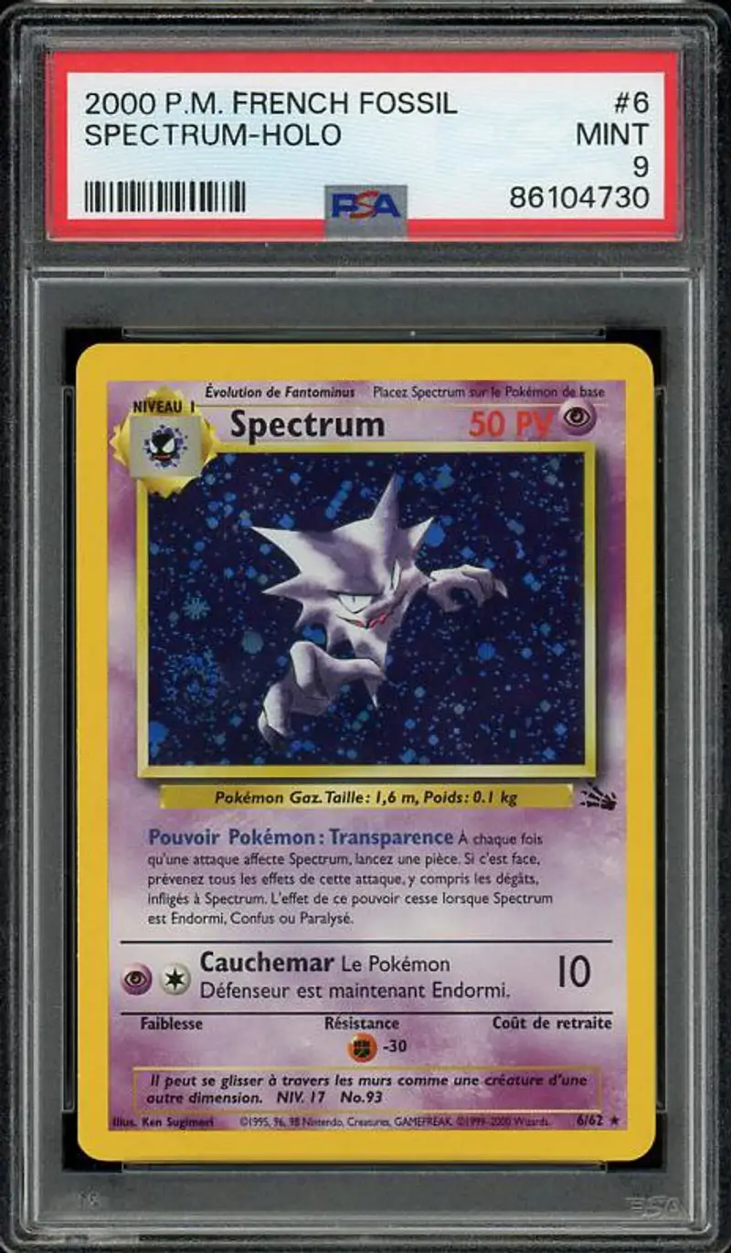 PSA 9 Spectrum Holo