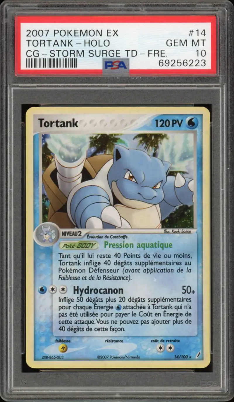 PSA 10 Tortank Holo