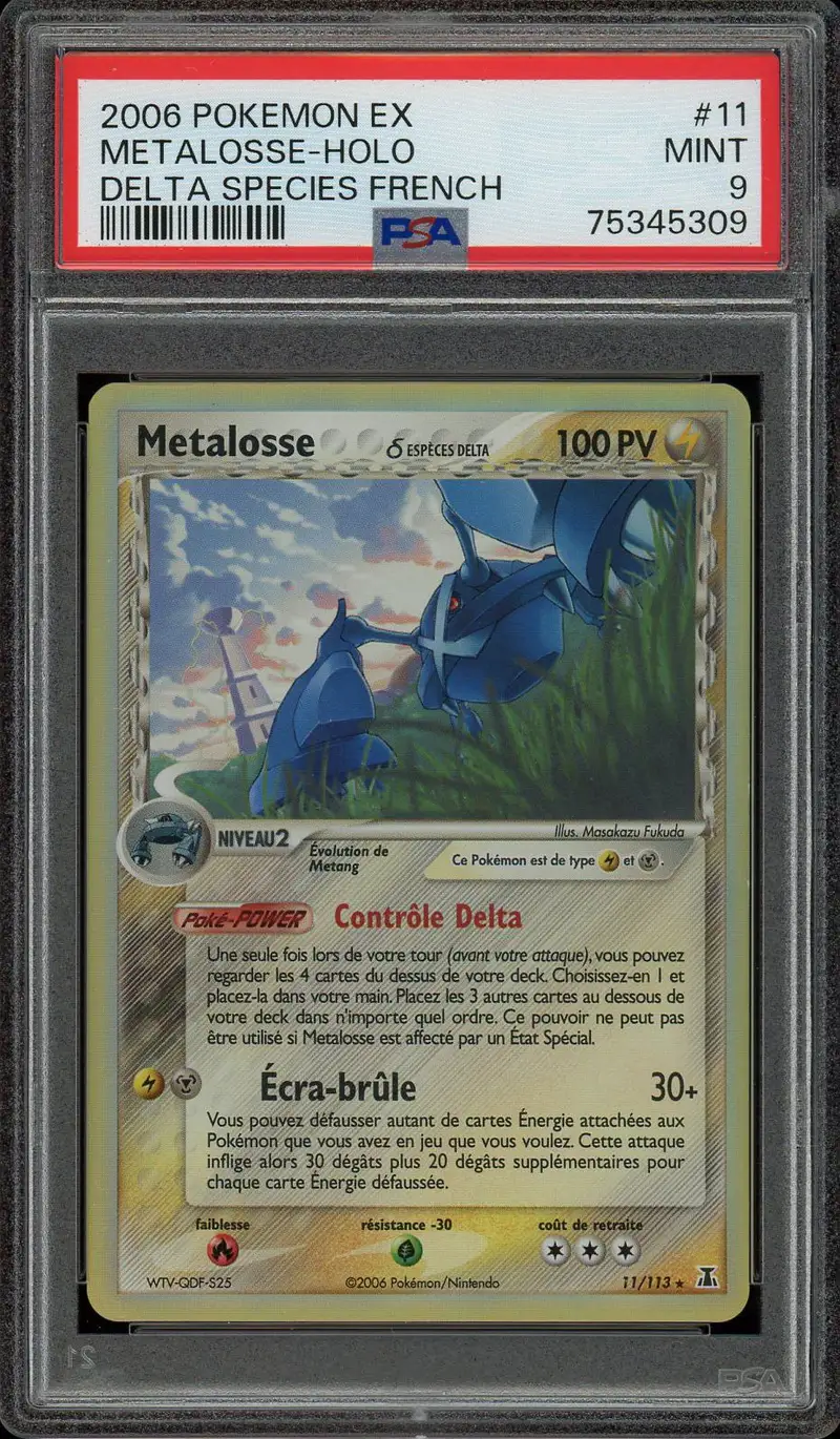 PSA 9 Métalosse Holo