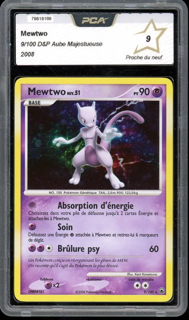 PCA 9 Mewtwo Holo