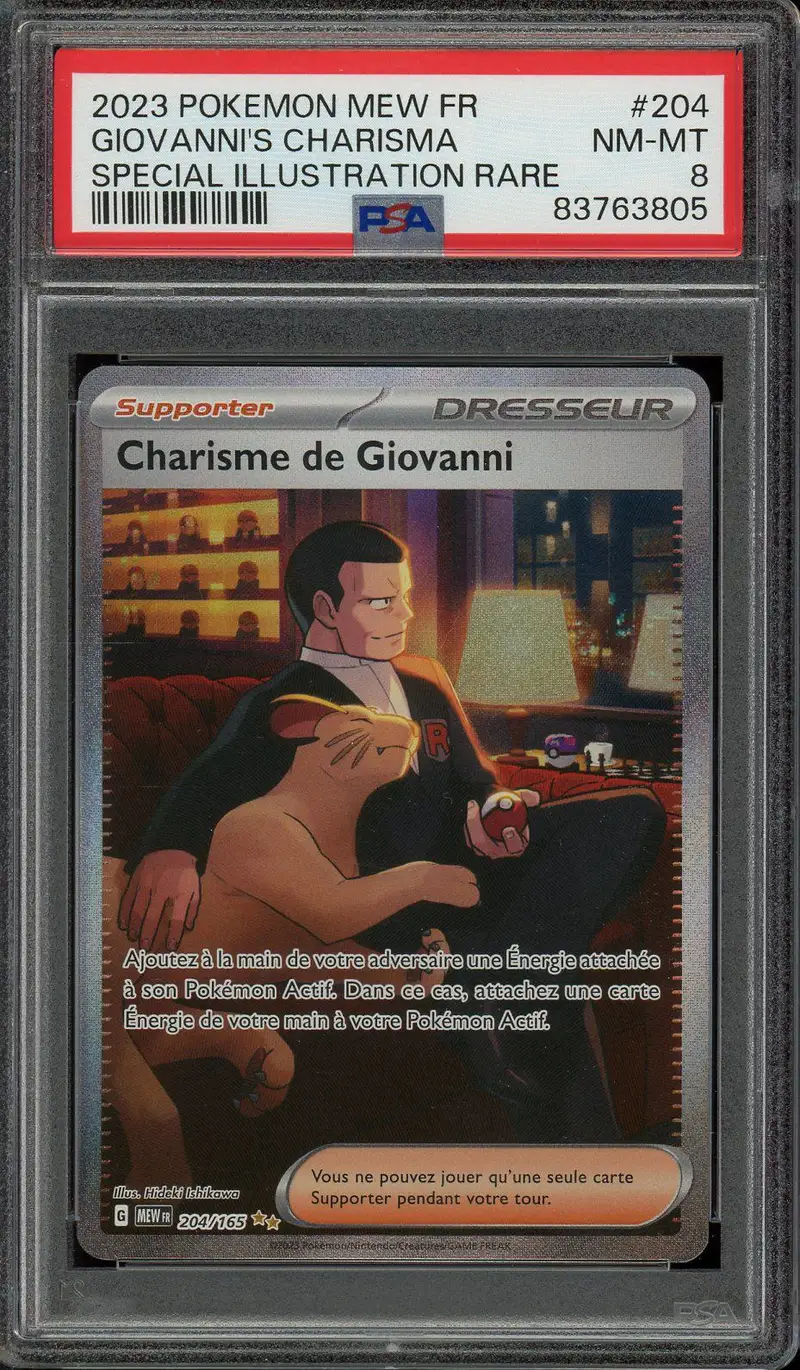 PSA 8 Charisme de Giovanni