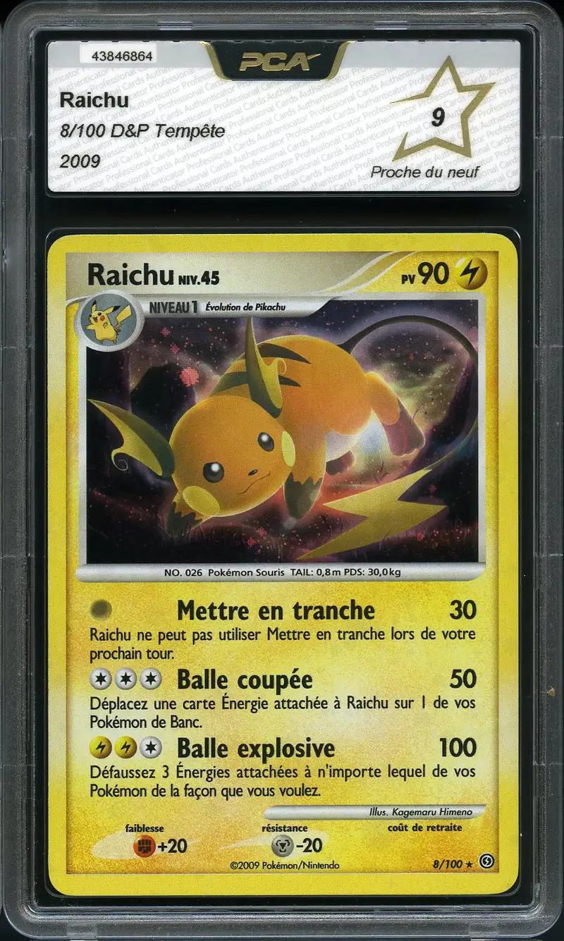 PCA 9 Raichu Holo