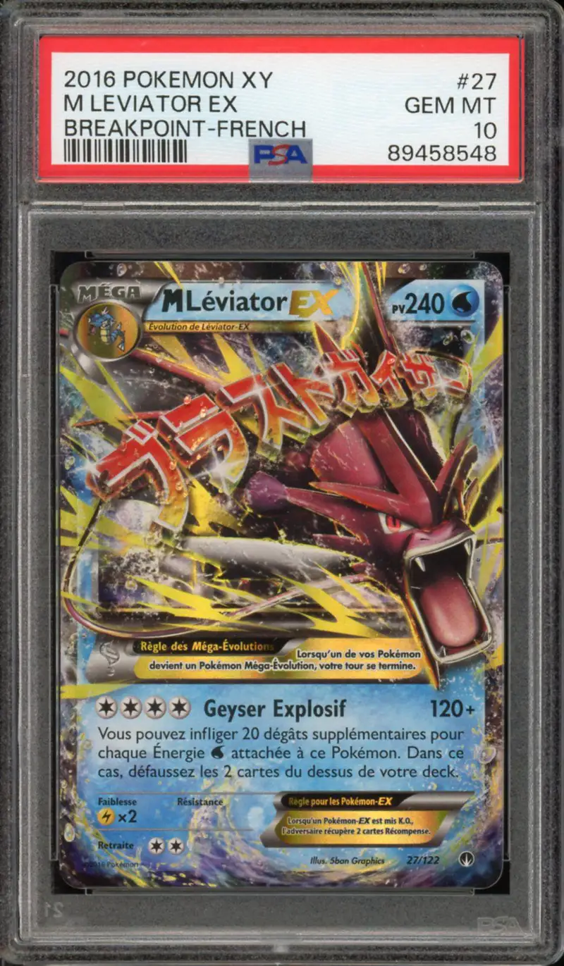 PSA 10 Méga Léviator Ex