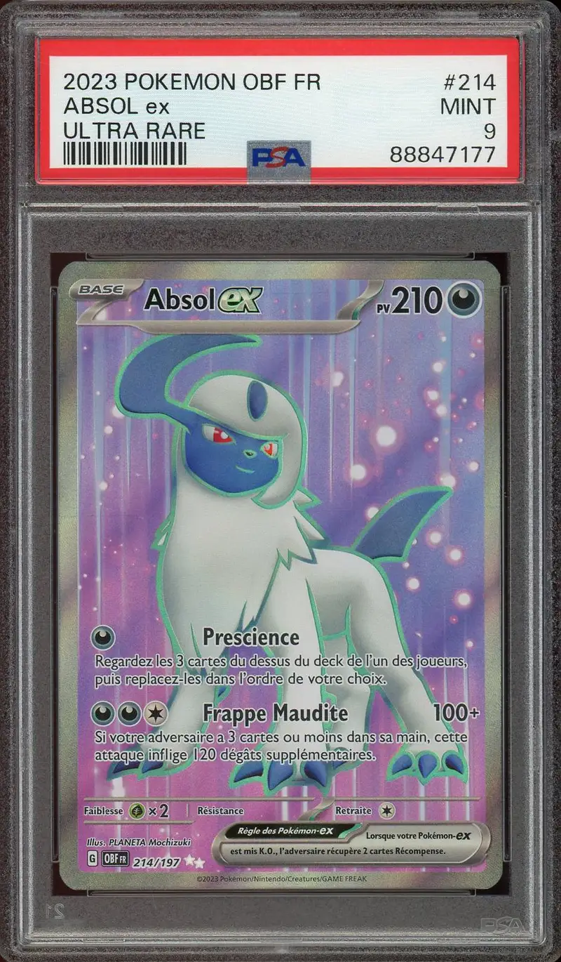 PSA 9 Absol Ex